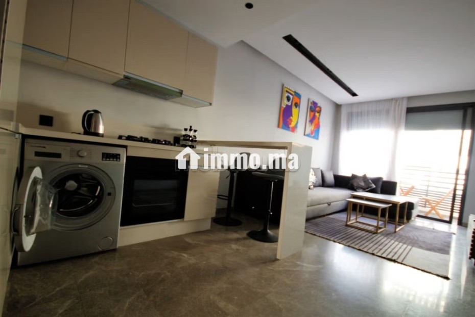 Anfa loue luxueux studio traversant balcon - Location Immobilier - Casablanca - photo 2