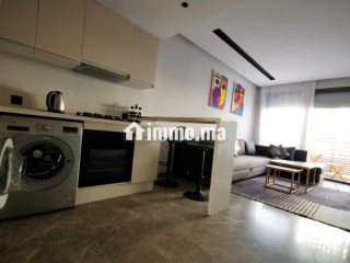 Anfa loue luxueux studio traversant balcon - Appartement à louer - Casablanca
