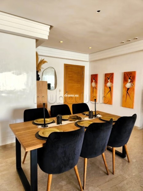 Appart meublé Luxe 90m2 à Q. Almaz Ss Vis àVis - Location Immobilier - Casablanca - photo 3
