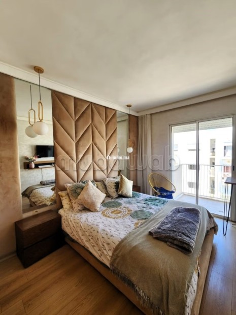 Appart meublé Luxe 90m2 à Q. Almaz Ss Vis àVis - Location Immobilier - Casablanca - photo 6