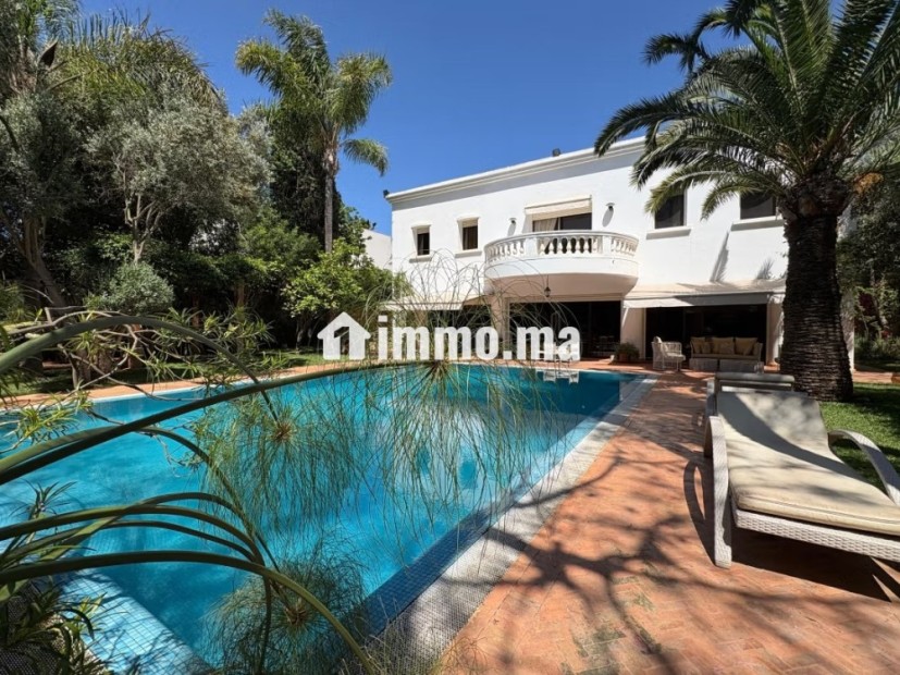 Villa à vendre à Californie 4 chambre et piscine - Vente Immobilier - Casablanca - photo 1