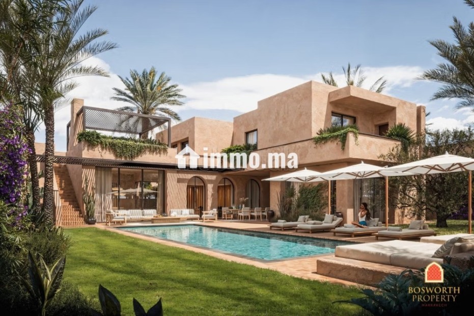 Villa de niveau supérieur à vendre sur la route Ourika Marrakech - Vente Immobilier - Marrakech - photo 1
