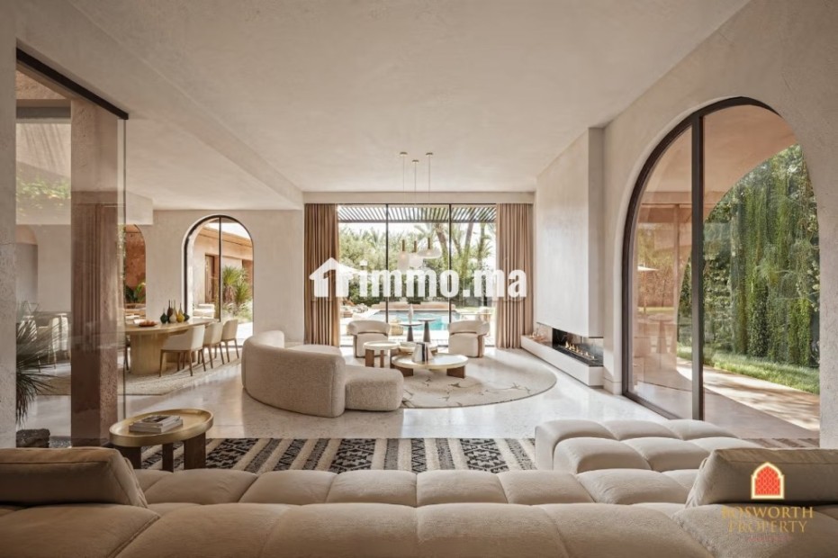 Villa de niveau supérieur à vendre sur la route Ourika Marrakech - Vente Immobilier - Marrakech - photo 4