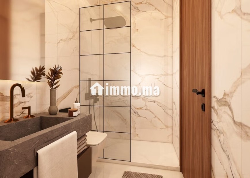 Tres bel appartement 72m2 val fleury - Vente Immobilier - Casablanca - photo 8