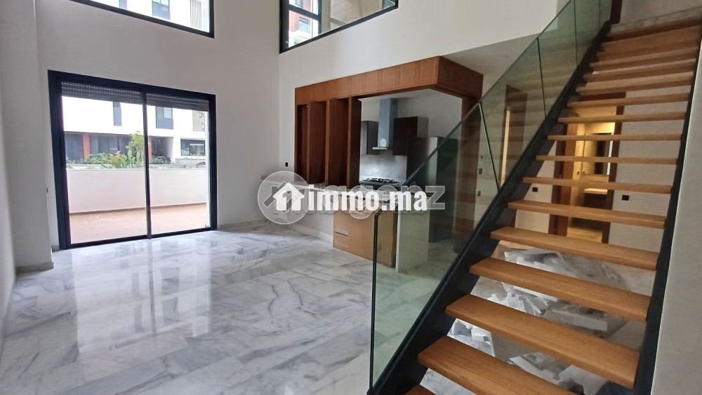 Duplex à louer 113 m², 2 chambres Casablanca Finance City Casablanca - Location Immobilier - Casablanca - photo 1