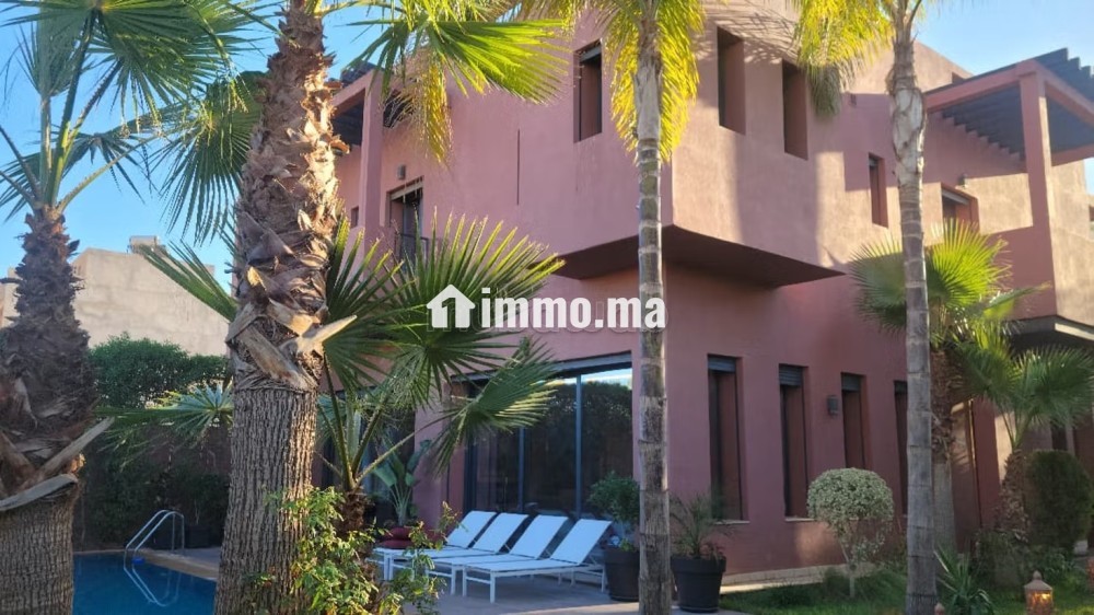À Vendre – Villa Meublée de Luxe à la Palmeraie - Vente Immobilier - Marrakech - photo 2