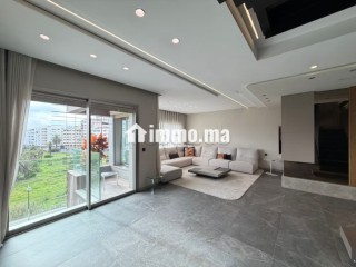 Duplexe meublé à louer sur Racine - Appartement à louer - Casablanca