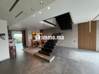 Duplexe meublé à louer sur Racine - Appartement à louer - Casablanca