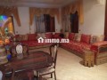 Villas de luxe à louer à Route ain Chkaf. Superficie 400 m². Salon traditionnel marocain, résidence sécurisée route ain chkef - miniature 1