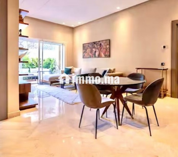 Superbe rez de jardin meublé à louer à CFC - Location Immobilier - Casablanca - photo 2