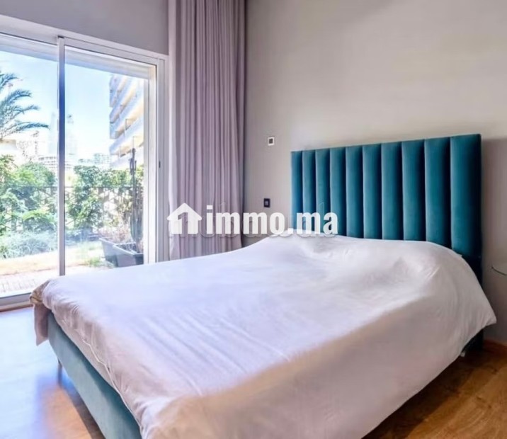 Superbe rez de jardin meublé à louer à CFC - Location Immobilier - Casablanca - photo 5