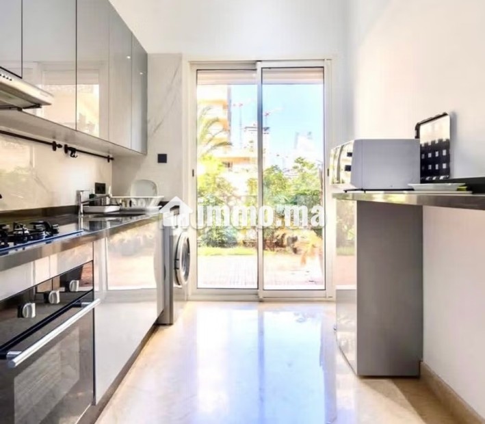 Superbe rez de jardin meublé à louer à CFC - Location Immobilier - Casablanca - photo 6