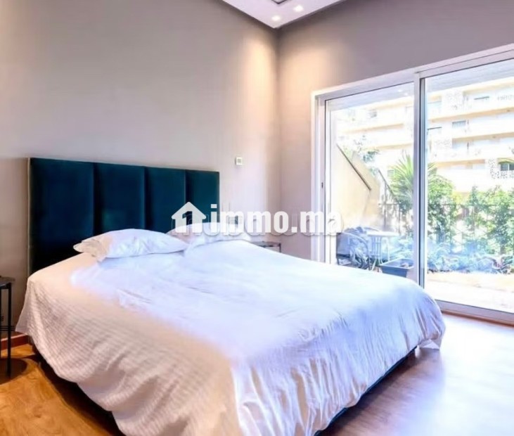 Superbe rez de jardin meublé à louer à CFC - Location Immobilier - Casablanca - photo 8