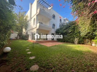 Triplex à la location à Anfa avec jardin - Appartement à louer - Casablanca