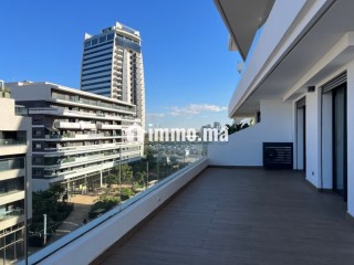 Appartement en location à Casablanca Finance City. 4 pièces confortables. Climatisation et piscine - Appartement à louer - Casablanca