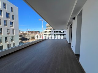 Appartement en location à Casablanca Finance City. 4 pièces confortables. Climatisation et piscine - Appartement à louer - Casablanca