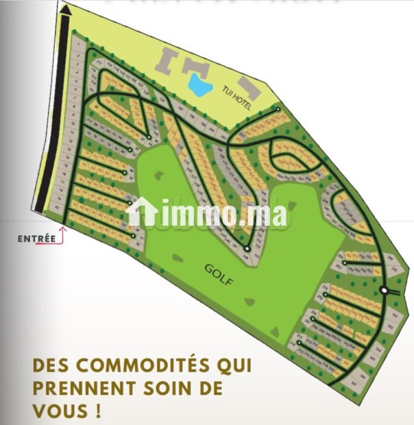 Terrains à vendre – Golf Akenza - Vente Immobilier - Marrakech - photo 1