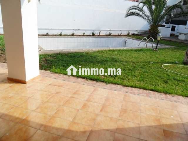Villa avec chauffage et piscine a Hay Riad - Location Immobilier - Rabat - photo 8