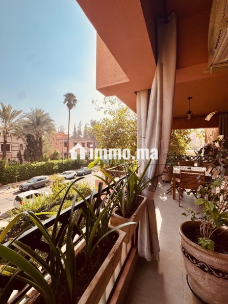 Superbe appartement à louer à Hivernage. 2 chambres. Bien meublé - Location Immobilier - Marrakech - photo 1