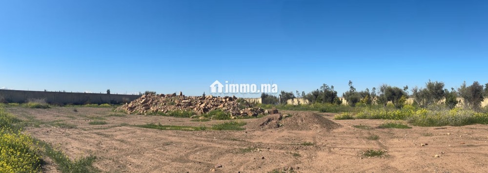 Terrain de 10000m2 a vendre, Vue Atlas - Vente Immobilier - Marrakech - photo 6