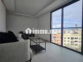 Un charmant studio meublé à louer avec une belle vue - Appartement à louer - Casablanca