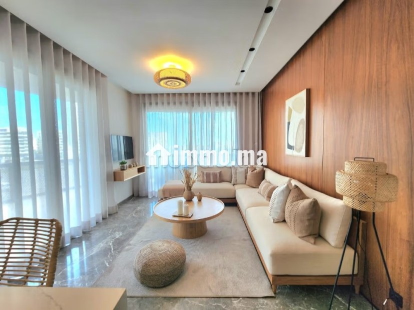 Appartement à louer à Casablanca Finance City.
Superficie 65 m².
Bien meublé - Location Immobilier - Casablanca - photo 2