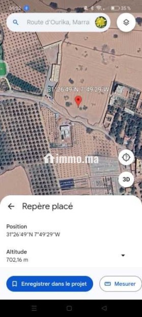 ارض للبيع بطريق أوريكا - Vente Immobilier - Marrakech - photo 2