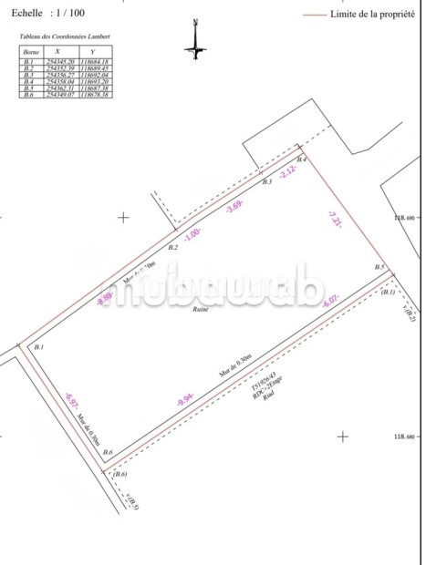 Terrain nu – 114 m² – Excellent potentiel - Vente Immobilier - Marrakech - photo 1