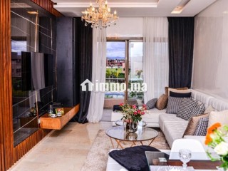 Location magnifique appartement meublé à Prestigia. 90 mètre - Appartement à louer - Marrakech