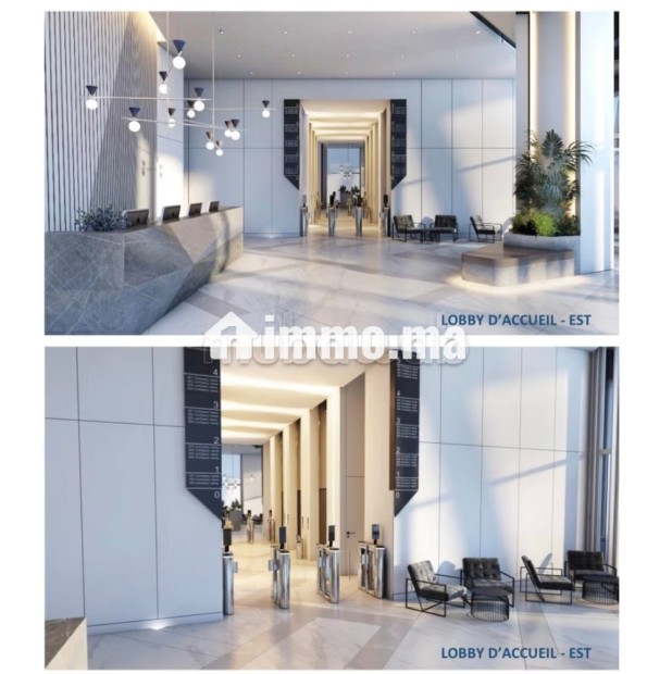 Beaux bureaux à louer à Casablanca Finance City. Surface de 219 m²/688m2/1365m². Terrasse et ascenseur - Location Immobilier - Casablanca - photo 3