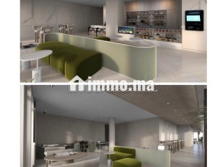 Beaux bureaux à louer à Casablanca Finance City. Surface de 219 m²/688m2/1365m². Terrasse et ascenseur - Bureau à louer - Casablanca