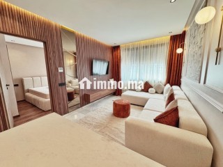 Location d'un appartement à Riviera. 2 pièces confortables. Bien meublé - Appartement à louer - Casablanca