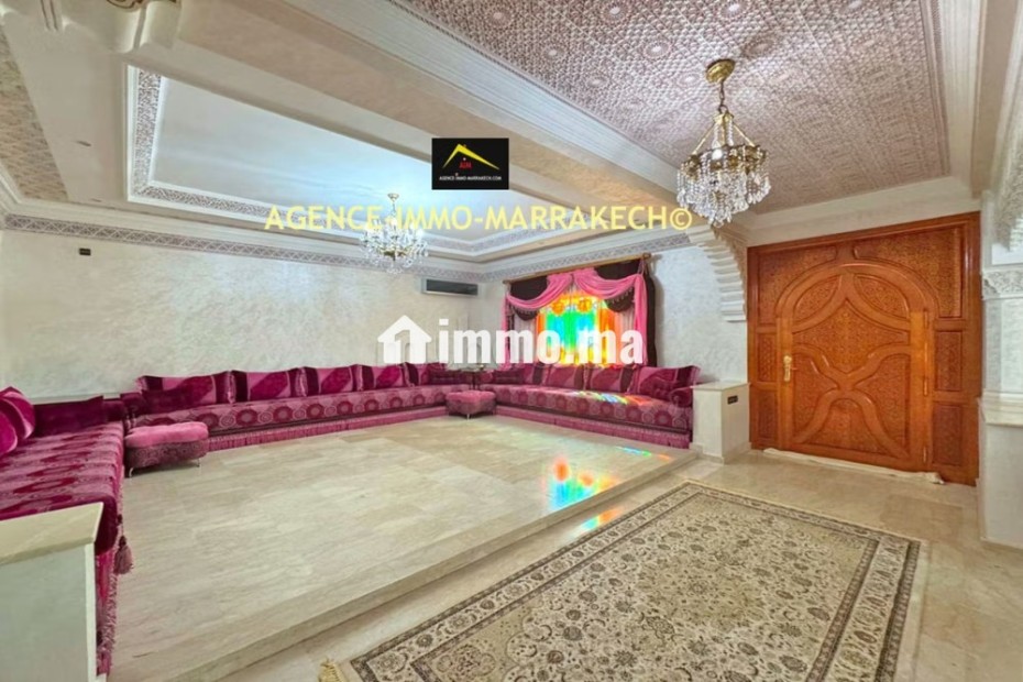 Villa style marocain 5 chambres, 5 salons, Piscine - Vente Immobilier - Marrakech - photo 3