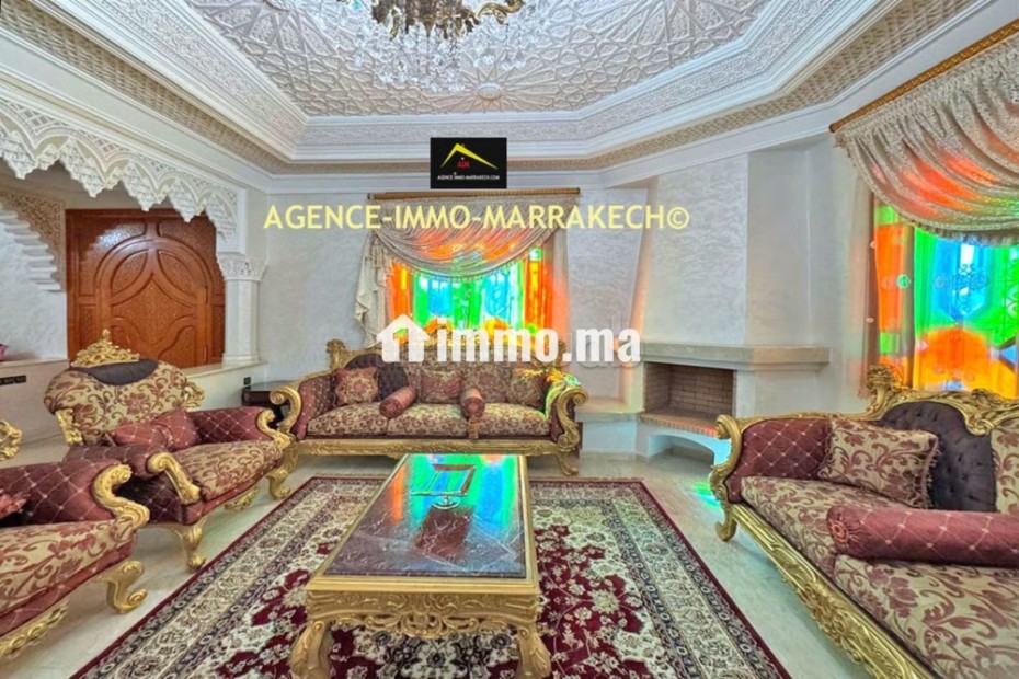 Villa style marocain 5 chambres, 5 salons, Piscine - Vente Immobilier - Marrakech - photo 4