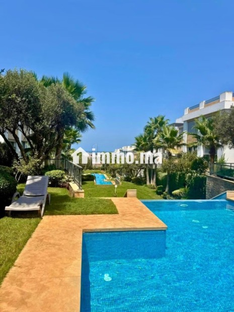 Appartement d’Exception – Rez de Jardin avec Piscine à Dar Bouazza - Vente Immobilier - Dar Bouazza - photo 1
