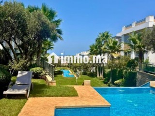 Appartement d’Exception – Rez de Jardin avec Piscine à Dar Bouazza - Appartement à vendre - Dar Bouazza