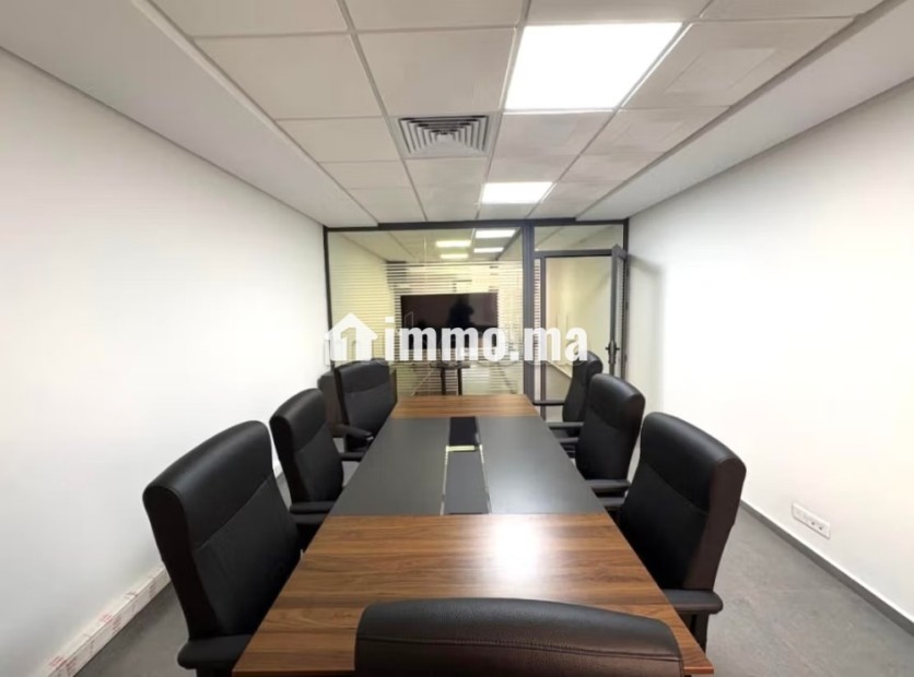 Bureau aménagé Ghandi - Location Immobilier - Casablanca - photo 1