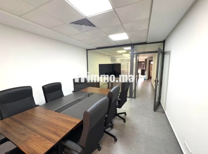 Bureau aménagé Ghandi - Location Immobilier - Casablanca - photo 4
