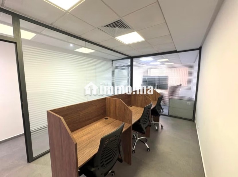 Bureau aménagé Ghandi - Location Immobilier - Casablanca - photo 5