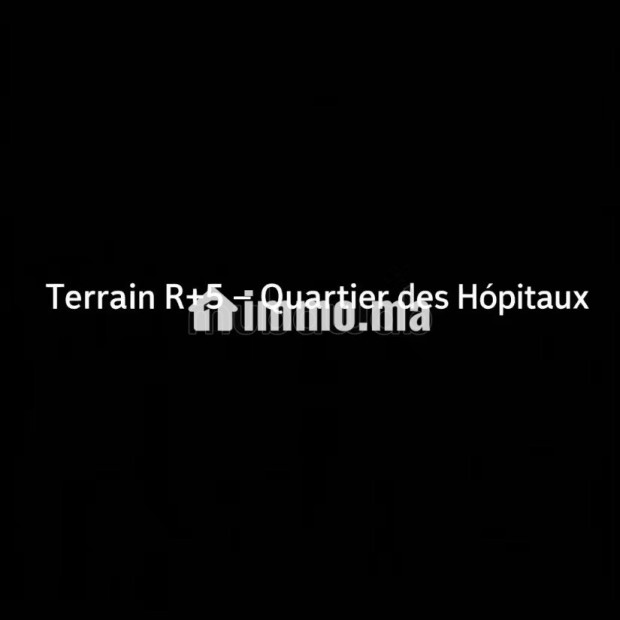 Un terrain titré de 767 m situé au des Hôpitaux - Vente Immobilier - Casablanca - photo 1