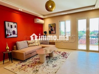 Très bel appartement de 2 chambres 1 salle de bain meublé en location longue durée au centre ville gueliz - Appartement à louer - Marrakech