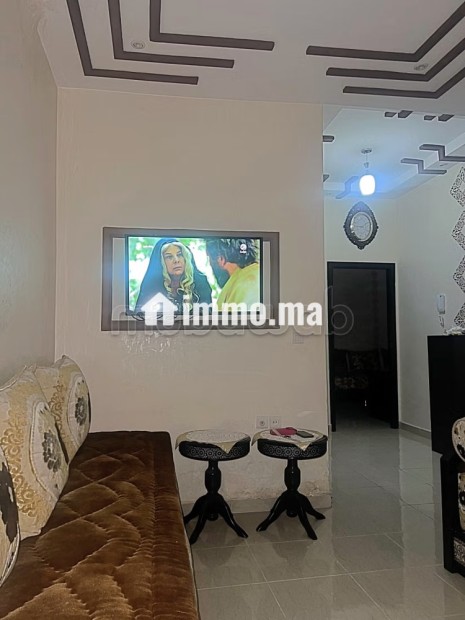 Location saisonnière à Mhamid. Surface totale 64 m². Salon traditionnel et système d'antenne parabolique - Vente Immobilier - Marrakech - photo 3