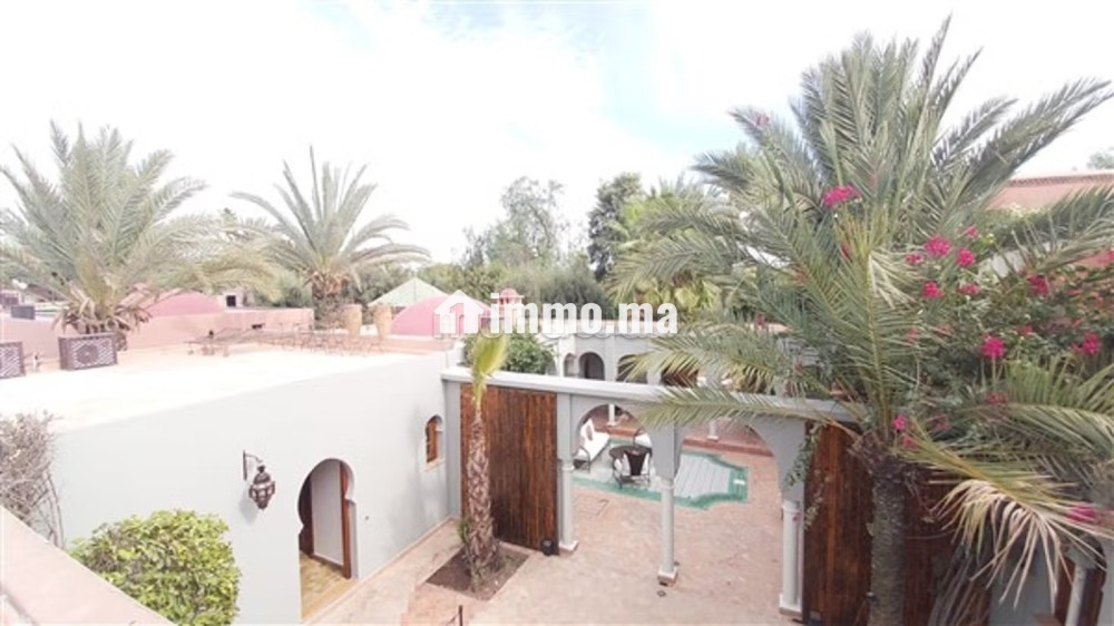 Villa RIAD / circuit PALMERAIE / terrain 1450 M2 - Vente Immobilier - Marrakech - photo 7