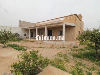 Propriété avec maison et terrain arboré - Maison à vendre - Tiznit