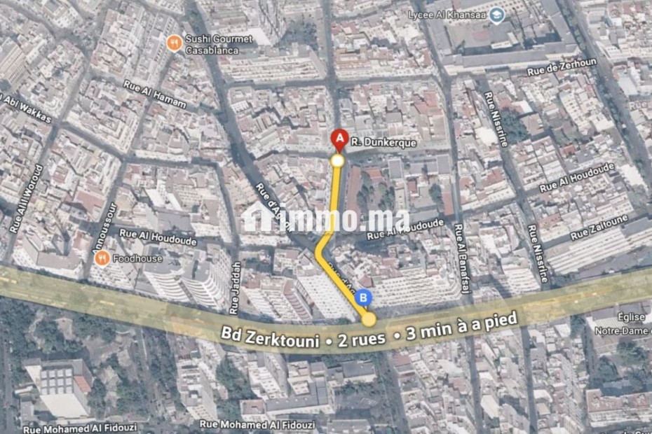 Magasin près de bd Zerktouni, et rue d'agadir - Location Immobilier - Casablanca - photo 1