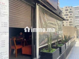 Gérance libre snack à Maarif - Local commercial à louer - Casablanca