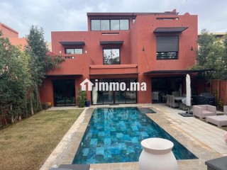 Almaaden: Villa Riad à louer VIDE, 4Ch, Piscine chauffée - Villa à louer - Marrakech