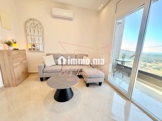 Meublé Neuf 2ch vue mer, terrasse Agadir Haut Anza - Appartement à vendre - Agadir