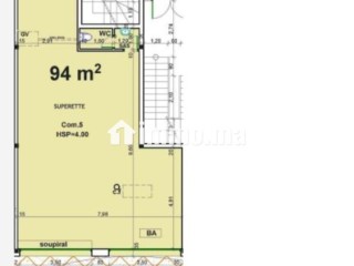 Local commercial 94m2 a Temara - Local commercial à vendre - Temara