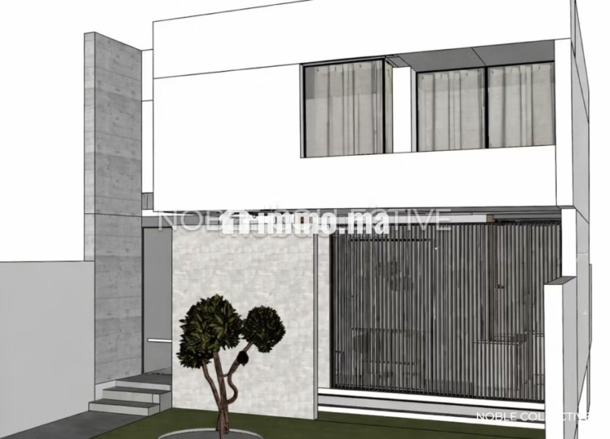 A Vendre Terrain de 200m² à Bouskoura - Vente Immobilier - Bouskoura - photo 2